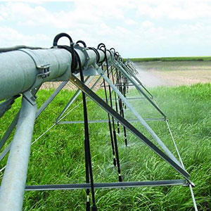 pivot management based on water application