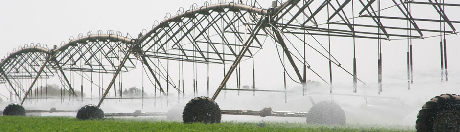 center pivot irrigation equipment